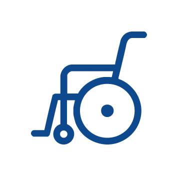 全身疾患・車椅子の方も診療